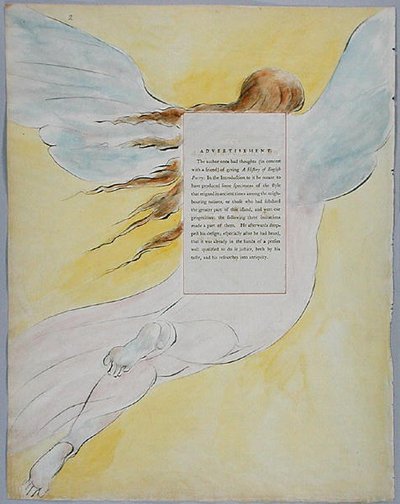 The Fatal Sisters, design 68 from The Poems of Thomas Gray by William Blake